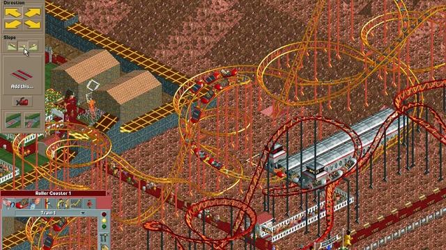 Rollercoaster Tycoon Loopy Landscapes #133 (Crazy Craters: An Oases of a base) смотреть онлайн