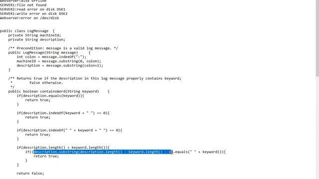 JAVA - Lesson #150 - APCSA - 2016 Free Response Question #2 - LogMessage смотреть онлайн