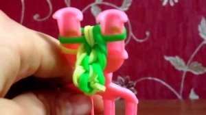 Браслет из резинок французская коса. Как плести браслет французкая коса из резинок.