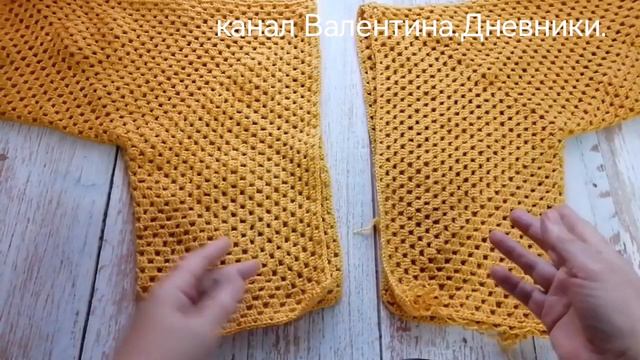 №327  Новый процесс . Начала вязать кардиган из шестиугольника крючком.  🧶 Вязовлог  #вязание