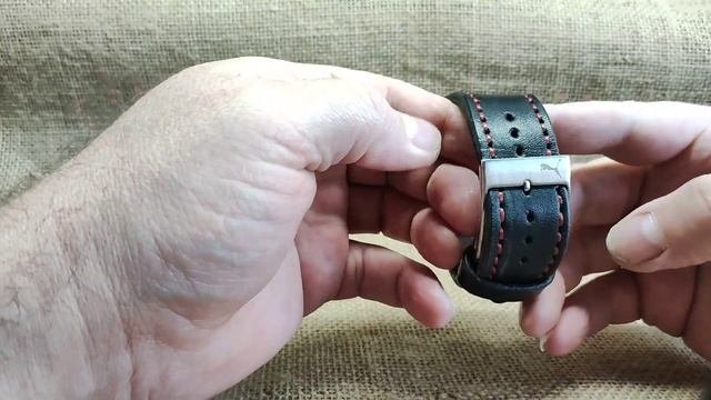 Кожаный ремешок для часов. Своими руками.