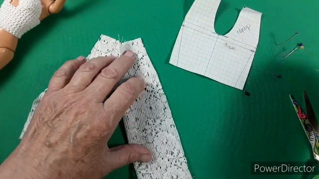 Урок шитья брючек для Барби из гипюровой ткани. Мастер-класс. смотреть онлайн