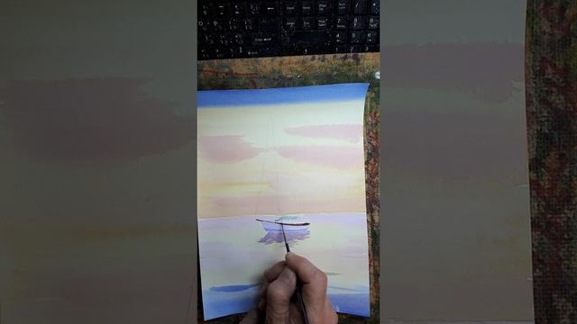 рисунок акварелью смотреть онлайн