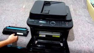 How to Remove & Insert Toner Cartridge (Samsung SCX-4623F)