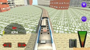 City Train Driving Simulator 2021 - Bullet Train Driving Game (Lv:1&2) Android Gameplay