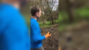 Быстрая разработка целины под посадку картошки быстрым валом ЛопЛоша..mp4