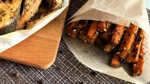 Морковные палочки - рецепт полезной закуски!