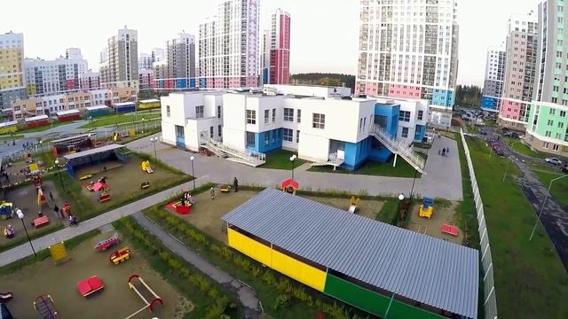 Академический с высоты птичьего полета смотреть онлайн