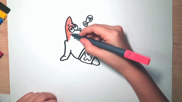 HOW TO DRAW PATRICK STAR | Рисуем Патрика из Губка Боб смотреть онлайн