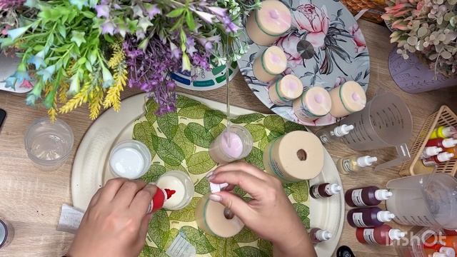 Часть 1 Розы. Заливка силиконовых форм роз Охара / Мыловарение #handmade #soap #мыловарение