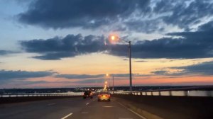 J. Stanley Tunney Bridge at Sunset