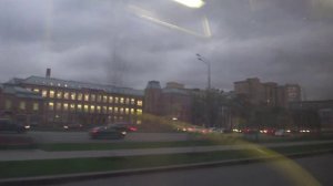 Москва, автобус 905, участок Белорусский вокзал - Отель Советский - Театр Ромэн