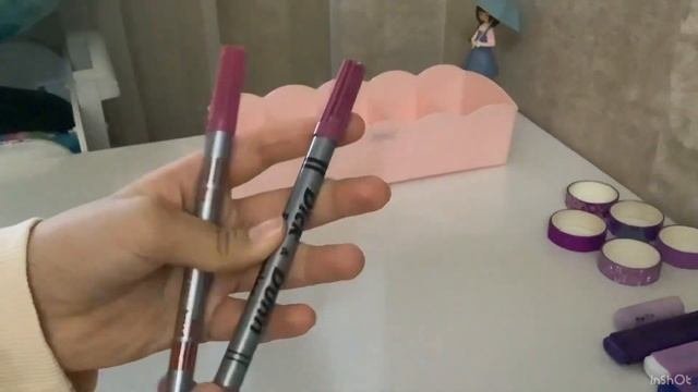 Организовываю канцелярию в одном цвете//Фиолетовый органайзер с канцелярией//ArtAy