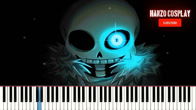 Megalovania - Undertale piano