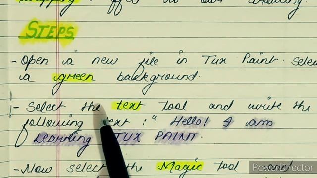 Use of Drip Magic effect in Tux Paint. смотреть онлайн