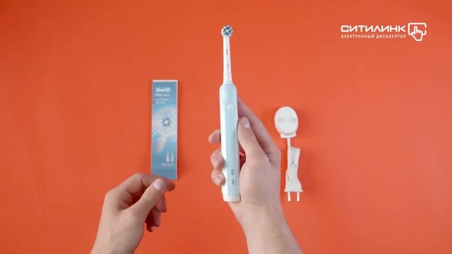 Обзор электрической зубной щетки ORAL-B CrossAction PRO 500 | Ситилинк