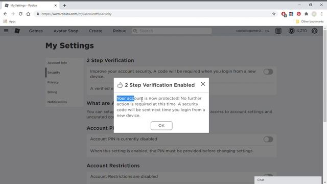 How to enable 2-Step Verification on your Roblox account смотреть онлайн