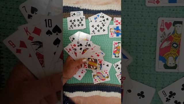 На бубнового короля! Цыганский расклад. Гадание.