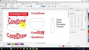 How to use Envelope Tool in CorelDraw