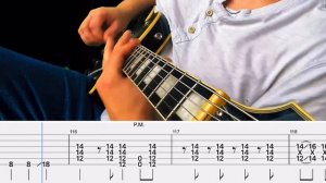 Type O Negative- Anesthesia Cover (Guitar Tabs On Screen)