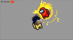 Among Us Sunlight Yellow Overdrive Kill Animation (jojo)