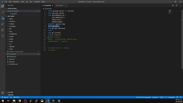 docker GOLANG WEB SERVER ? , dockerizando aplicación de golang, USO DE EJEMPLO IRIS Y ADMIN LTE