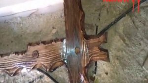 Рамка под старину под ЖК телевизор