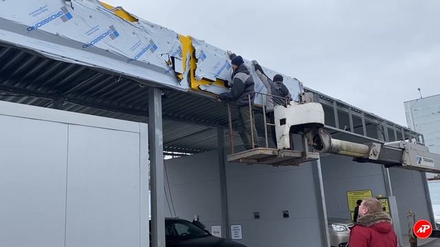 Буквы из Акрила день-ночь, монтаж фриза автомойки смотреть онлайн