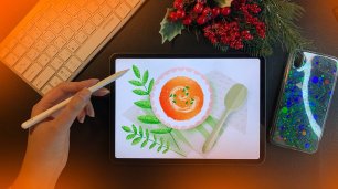 Как нарисовать натюрморт ✦ Как нарисовать еду