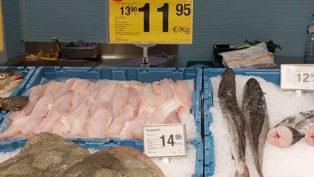 ??Смотрим цены на рыбу сегодня || Морепродукты в Испании || Январь 2024 #spain