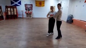 Кросс степ вальс, 20 урок ст группы 2019