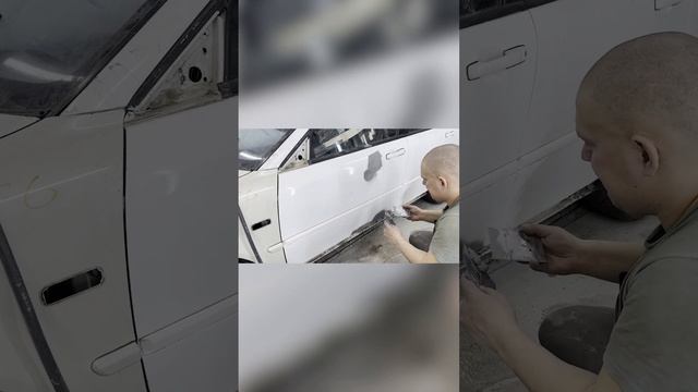 Процесс нанесения карбоновой шпатлёвки смотреть онлайн