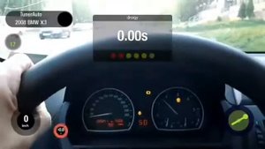 BMW X3 E83 3.0D - разгон до 100 меньше 6 секунд !