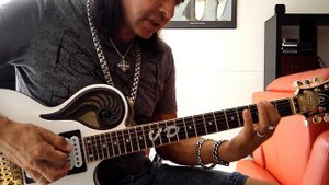 Хроматический пассаж (2) - Уроки игры на электрогитаре №47  Dolgin School