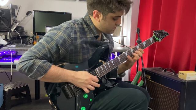 Classic Rock Impro Ibanez RG550 ltd Line6 HXStomp смотреть онлайн