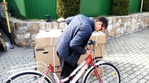 STELS Navigator 355 Lady Сборка нового велосипеда из коробки.