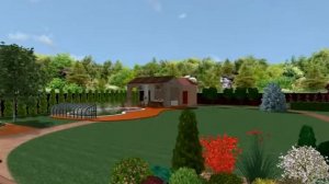 2 вариант озеленения в Крюковщине