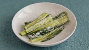 Жареные огурцы по-корейски