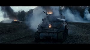 Fury "Tiger Vs 4 Sherman" [FullHD|1080p]