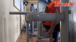 Latihan Menggunakan Alat Triceps Extension - Titans-Fitness.com