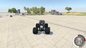 BeamNG.Drive Monster Jam; Grid Map is Best Map