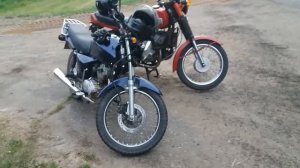 Ява против Минск Д4 125 Jawa vs M1NSK D4 125(Гонки на мотоциклах)