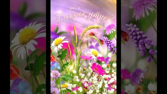 С добрым летним утром . Пусть все хорошее приходит к нам надолго. смотреть онлайн