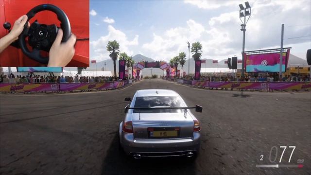 Restoring Damaged 2003 Audi RS 6 | Forza Horizon 5 | LogitechG923 | gameplay