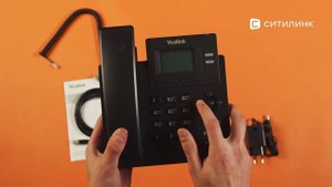 Обзор SIP телефона Yealink SIP-T31P | Ситилинк