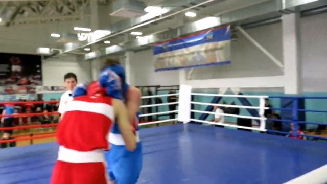 Тефанов Егор(Ю-Сах)+Самойленко Глеб(Ю-Сах)-63,5кг.Кубок Победы-(2-й день)-Бокс-Сахалин-6 мая 2023