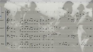 Хор Сретенского монастыря - Эх, дороги (Ноты, партитура)