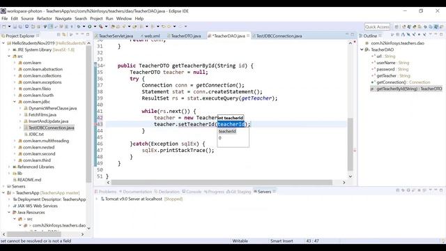 Servlet |Java Servlet End to End Application Code | DTO &DAO Class смотреть онлайн