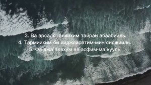 СУРА АЛЬ-ФИЛ 105. FIL SURASI YODLASH UCHUN. #СУРА #КУРОН #кироат #quron #qiroat