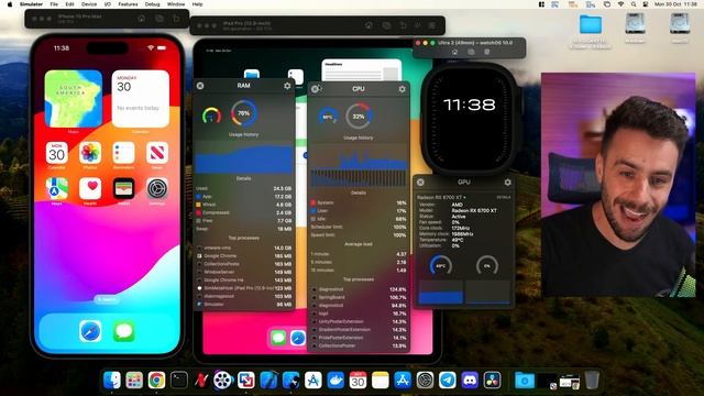 Um Hackintosh INSANO com Intel 14th gen, uma RX 6700 XT, macOS Sonoma 14.1 e AirDrop смотреть онлайн
